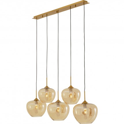 Pendant Lamp Sphere 5 amber Kare Design