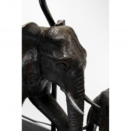 Table Lamp elephant family Kare Design