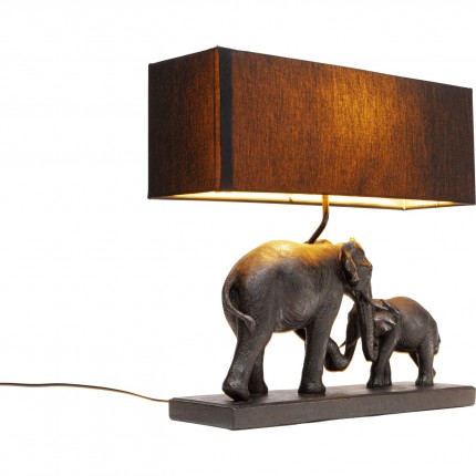 Table Lamp elephant family Kare Design