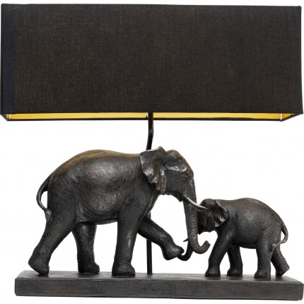 Table Lamp elephant family Kare Design