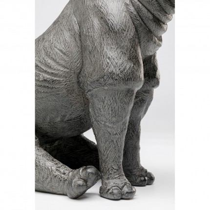 Lampe rhino assis gris Kare Design