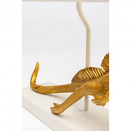 Table lamp gold iguana Kare Design