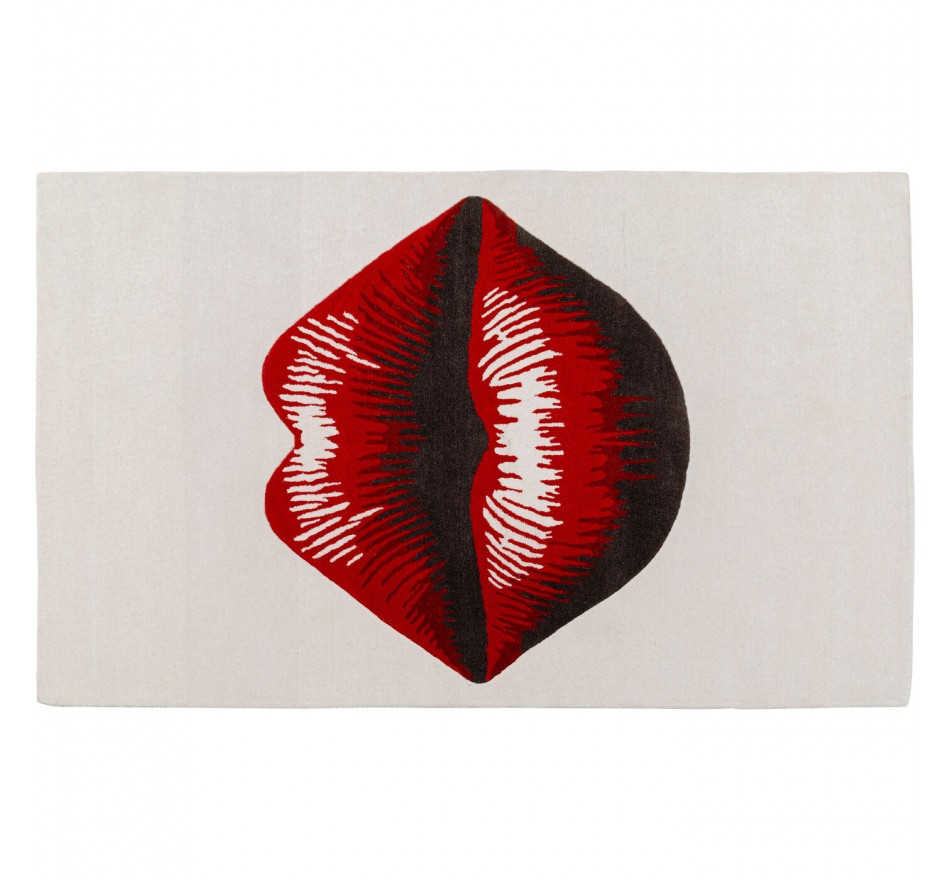 Carpet red lips 240x170cm Kare Design