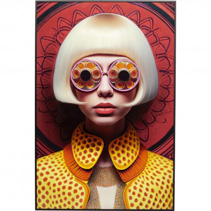 Schilderij LED Fancy blond 55x75cm Kare Design