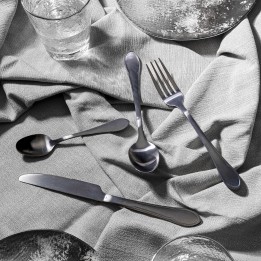 Zwart stalen bestek - Cucina - Kare Design