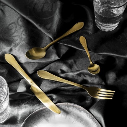 Bestek Cucina goud (16-part) Kare Design