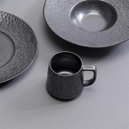 Mugs Cosmos noirs set de 6 Kare Design