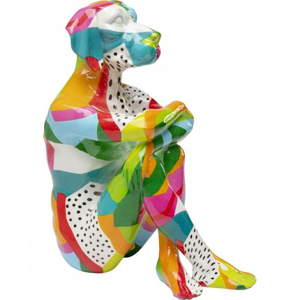 Woonaccessoires hond stippen 32cm Kare Design