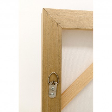 Tableau Frame Art Row 100x100cm beige Kare Design