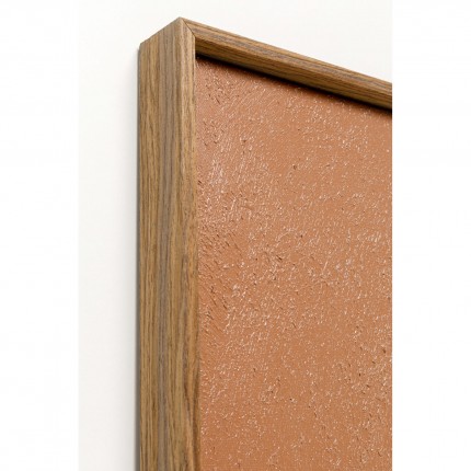 Framed Picture Art Row 100x100cm brown Kare Design