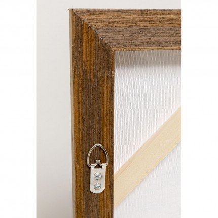 Tableau Frame Art Row 100x100cm marron Kare Design