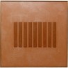 Tableau sur toile Art Row marron 100x100cm