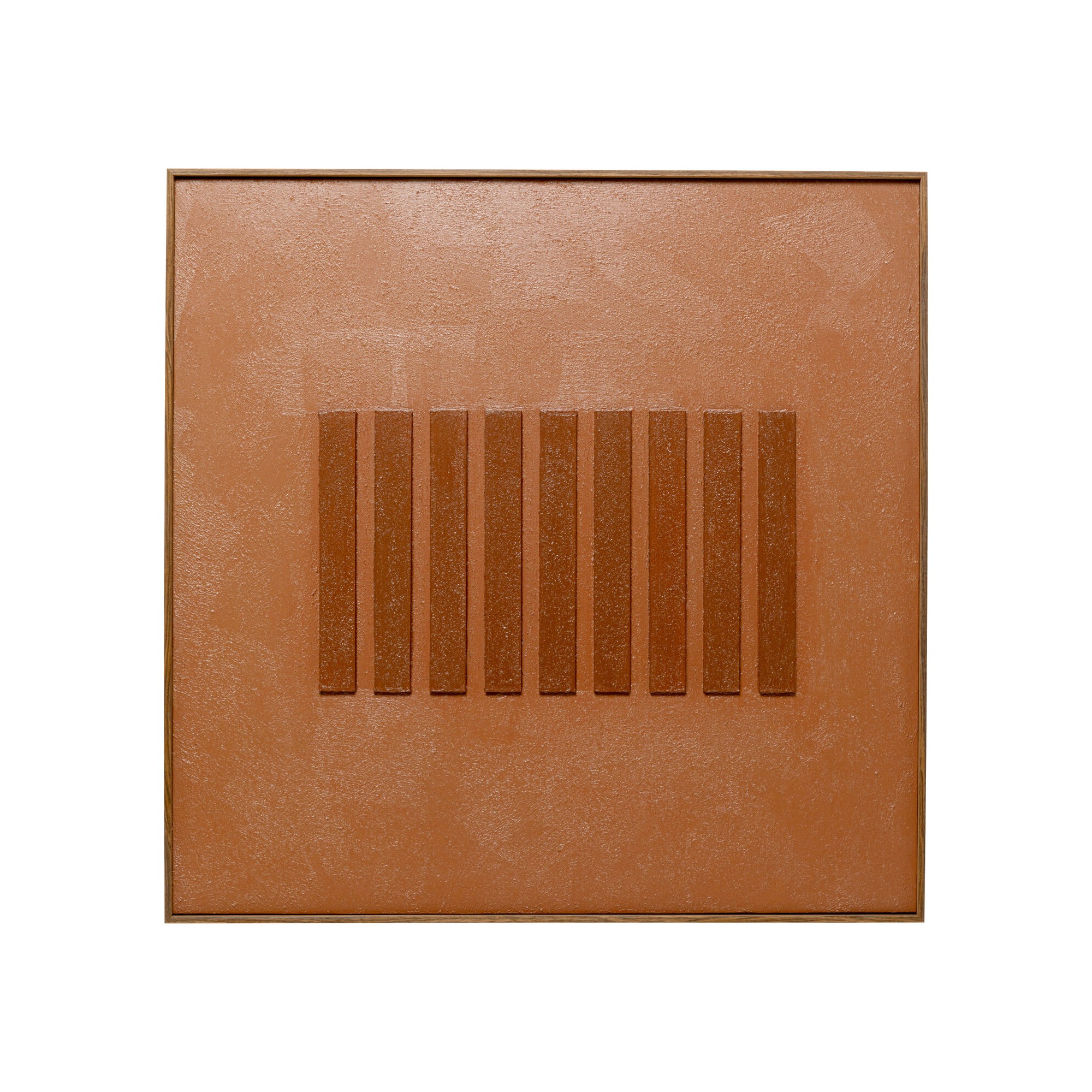 Tableau sur toile Art Row marron 100x100cm