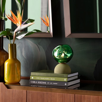 Table Lamp Magic Ball 21cm green Kare Design