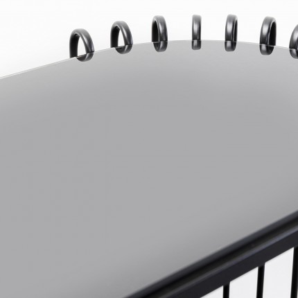 Console Wire 81x37cm black Kare Design