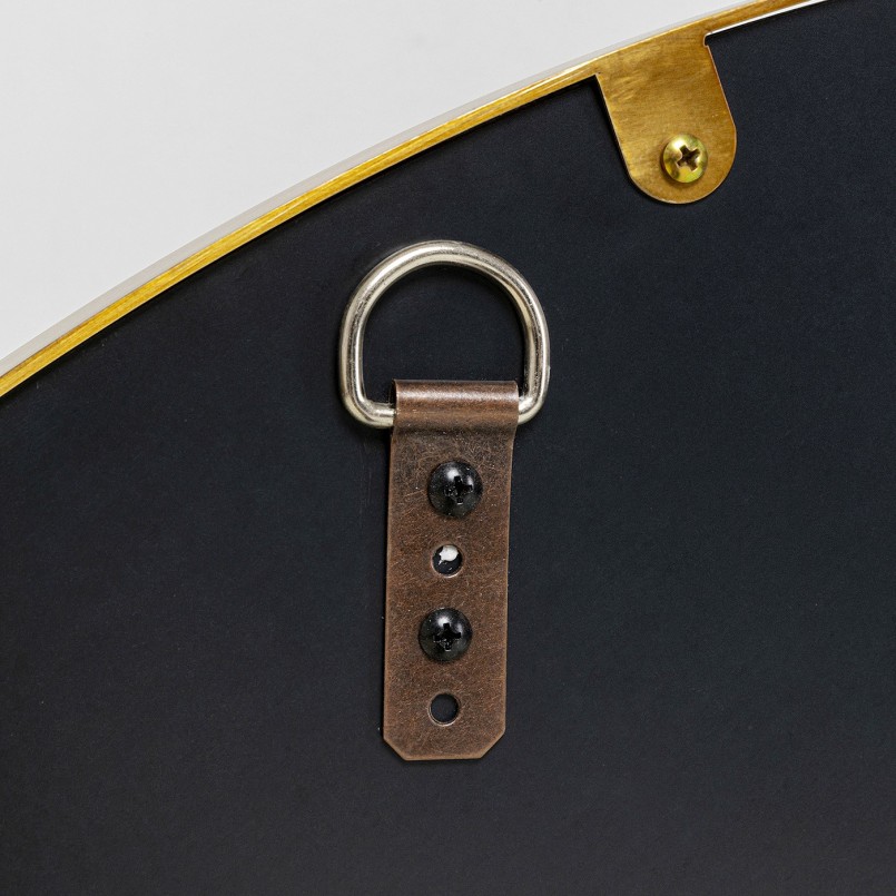 Miroir en acier dégradé marron au noir - Prezioso - Kare Design