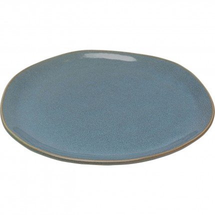 Borden Organic Ø20cm blauw (6/Set) Kare Design