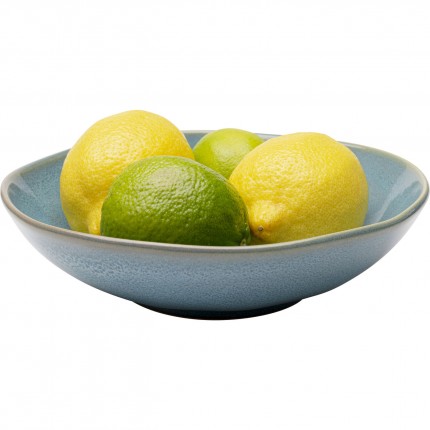 Plate Deep Organic Ø22cm blue (6/Set) Kare Design