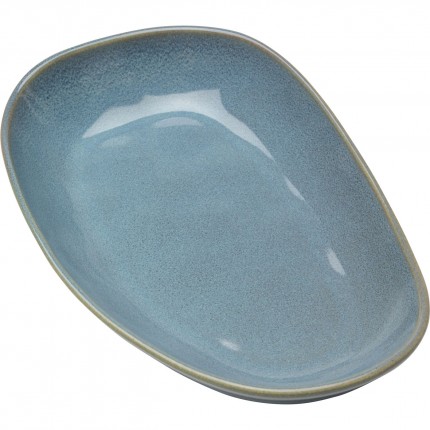 Deep Plate Organic 25cm blue (4/set) Kare Design