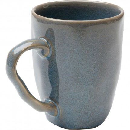 Mugs Organic bleus set de 6 Kare Design