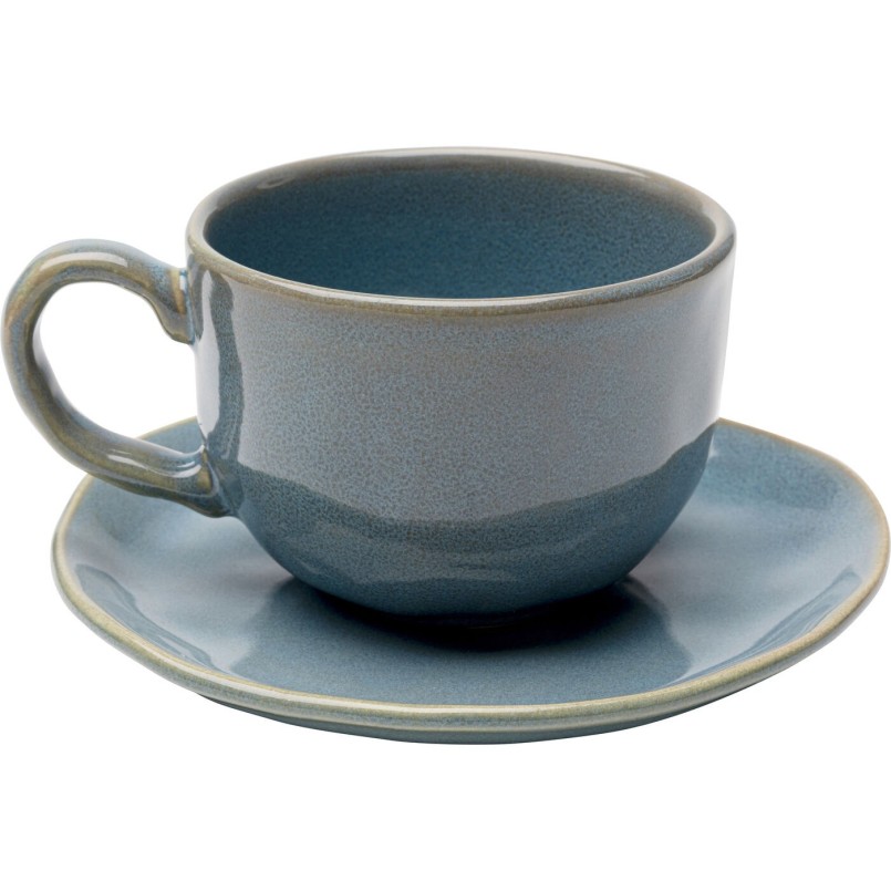 Koffiekoppen Organic blauw (6/set) Kare Design