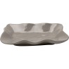 Plat en faïence taupe - Organic - Kare Design