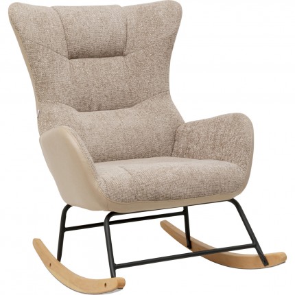 Rocking Chair Romeo beige Kare Design