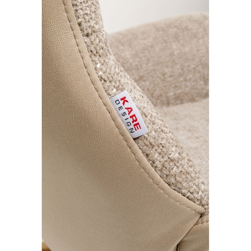 Rocking Chair Romeo beige Kare Design