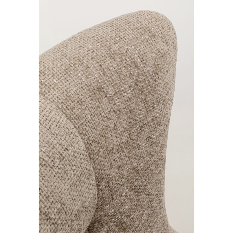 Fauteuil à bascule beige - Romeo - Kare Design