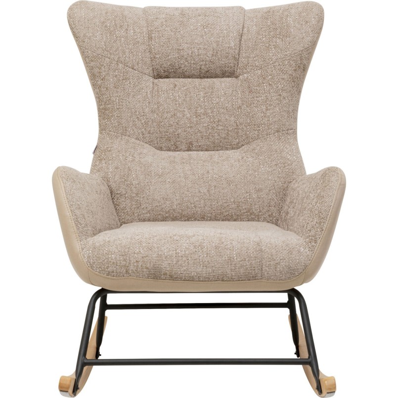 Rocking Chair Romeo beige Kare Design