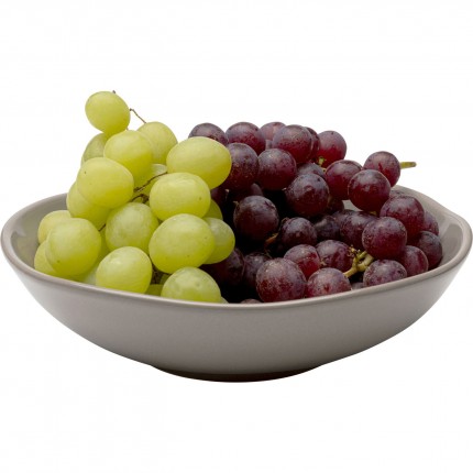 Plate Deep Organic Ø22cm taupe (6/Set) Kare Design