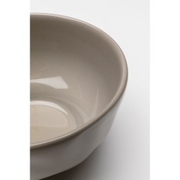 Bowl Organic Ø15cm taupe (6/set) Kare Design