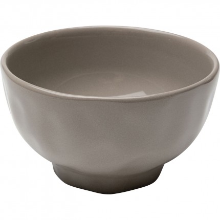 Bols Organic 15cm taupe set de 6 Kare Design
