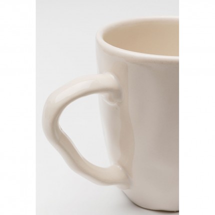 Mug Organic cream (6/set) Kare Design