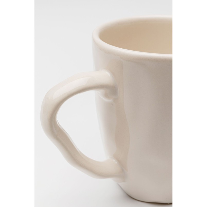 Mugs en faïence crème - Organic - Kare Design