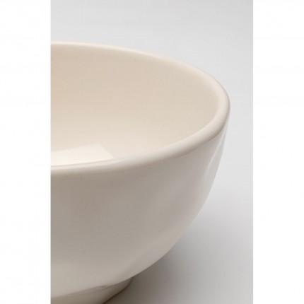 Bowl Organic Ø15cm cream (6/set) Kare Design
