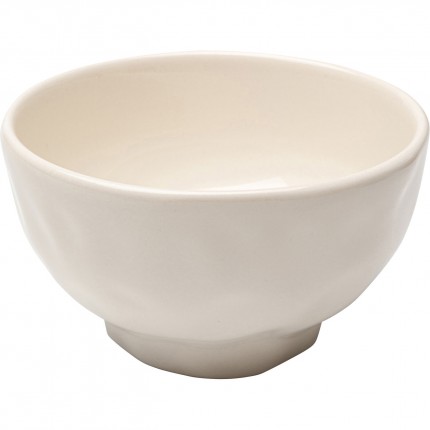 Bowl Organic Ø15cm cream (6/set) Kare Design
