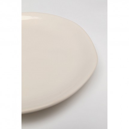 Assiettes Organic 20cm crème set de 6 Kare Design
