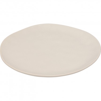 Assiettes Organic 26cm crème set de 6 Kare Design