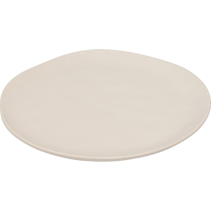 Plate Organic Ø26cm cream (6/set) Kare Design