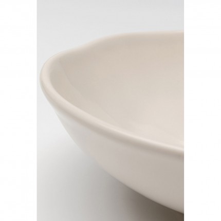 Soepborden Organic Ø22cm creme (6/Set) Kare Design