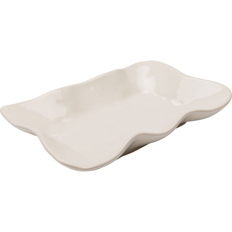 Serveerblad Organic creme Kare Design