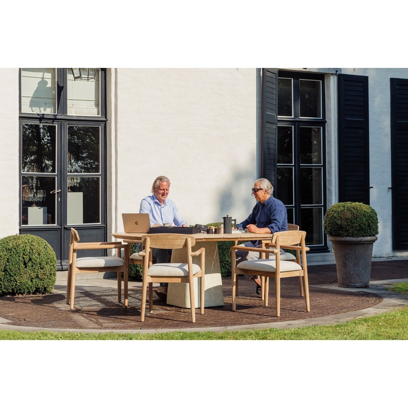 Tuinstoel met armleuningen Leandro Gescova