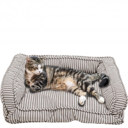 Bed huisdieren streepen grijs Kare Design