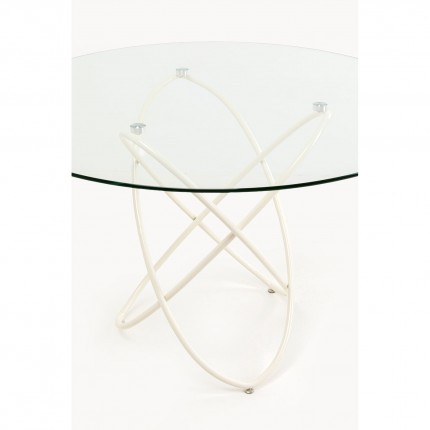 Table Molekular 120cm beige Kare Design