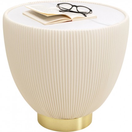 Side Table Endless Vegas Ø47cm beige Kare Design