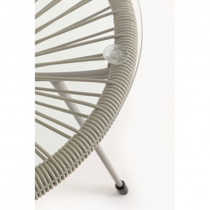 Table d'appoint Acapulco Mono beige Kare Design