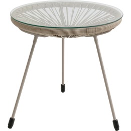 Outdoor Side Table Acapulco Mono beige Kare Design