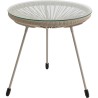 Table d'appoint beige - Acapulco Mono - Kare Design
