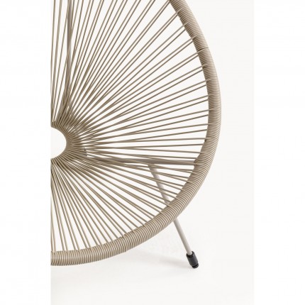 Fauteuil de jardin Acapulco Mono beige Kare Design
